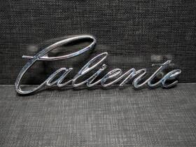 C4gb-16098-e Mercury 1965 Comet Inch Caliente Emblem Badge Nameplate Oem Used Original
