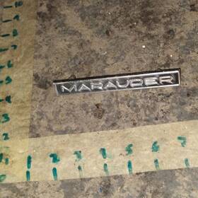 C4mb-16b114-b Mercury Vintage Oem Marauder Emblem