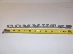C5mb-71291a36 Mercury Vtg 1965 Commuter Car Vehicle Emblem Badge