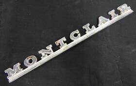 C6mb63291a36 Mercury Vintage 1966 Ford Montclair Metal Chrome Emblem C 6mb 63291a 36-a