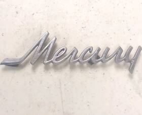 C7wb-16098-a Mercury 1967-1968 Cougar Ftftmercuryftft Fender Extension Script Emblem