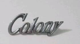 D3mb-71291a36 Mercury 1973-78 Ford Colony Script Emblem Badge #d3mb-71291a36