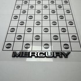 E6yy-16098-a Mercury Nos 1986 Cougar Trunk Lid Emblem Ford 5.68 Inch Oem Adhesive