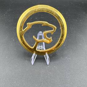 F1wb6628032a1 Mercury F1wb6628033a1 1993 - 1995 Cougar Head 24k Gold Plated Side Emblem Lh