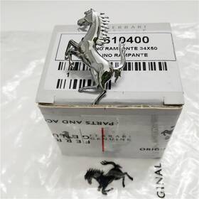 F430scuderia Metal 80610400 Genuine Ferrari F430scuderia/16m P/n Rear Bumper Horse Emblem Badge