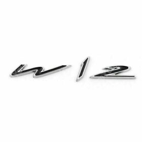 Decal-0388-b Metal Wing W12 Emblem Badge Sticker For Bentley Genuing Continental Gt Gtc Usa
