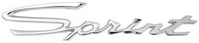 16098s Midland Automotive Products 1963-64 Ford Falcon Sprint Fender Emblem Inch