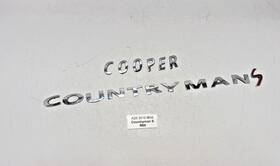 9811767 Mini 11-16 Oem Cooper Countryman R60 Rear Hatch Emblem Badge Nameplate Chrome