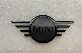51149447806 Mini Cooper Clubman F54 Front Hood Emblem Badge Black Oem