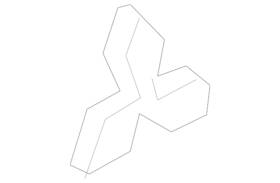 7415a096 Mitsubishi Genuine Emblem