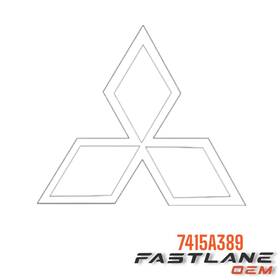 7415a389 Mitsubishi 2014-2024 Mirage Emblem New Oem