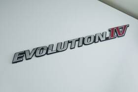 Mr300579 Mitsubishi Genuine Evolution 4 Rear Badge Emblem Rare Discontinued