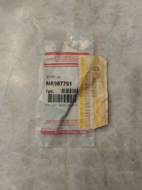 Mr987751 Mitsubishi Genuine Emblem Badge Nameplate Inch V6-24valve Eclipse New 03-05