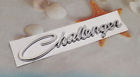Mmautoshop Abs Chrome Challenger Emblem Badge Decal Sticker For Dodge