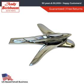 1347320 Mopar 1951 Plymouth Special Deluxe Flying Ship Hood Ornament Emblem Nos