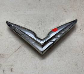 1475638 Mopar 1953-54 Chrysler Trunk V Emblem 331 Hemi Ornament 53 Winged