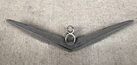 1595954 Mopar 1955 1956 Plymouth V8 Trunk Upper Emblem Badge 55 56 Belvedere Savoy Plaza