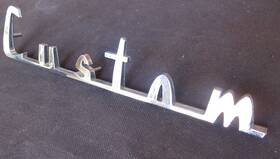 1624863 Mopar Nos 57 1957 Dodge Custom Royal Lancer Front Fender Emblem