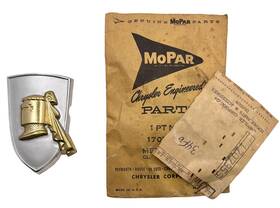 1707955 Mopar New Old Stock Quarter Panel Medallion For 1957-58 Dodge Models #1707955