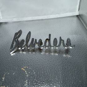 1903998 Mopar Stock Belvedere Emblem Script For 1960 Plymouth Models #1903998