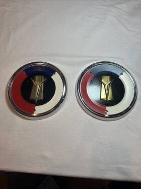 1952438 Mopar 1960 Plymouth Fury Quarter Panel Ornaments N O S Rare