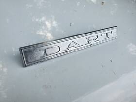2417849 Mopar Dodge Dart Emblem Badge Script Trim Fratzog