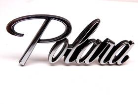 2579668 Mopar Nos 1966 Polara Fender Emblem Sedan Wagon 1967 1968 Roof Nameplate