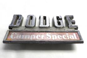 2833755 Mopar 1969-70-71 Dodge Camper Special Emblem With Pins Mopar# Used Piece Pits