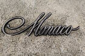 2839929 Mopar 1968 1970 Dodge Monaco Chrome Script Emblem Never Mounted