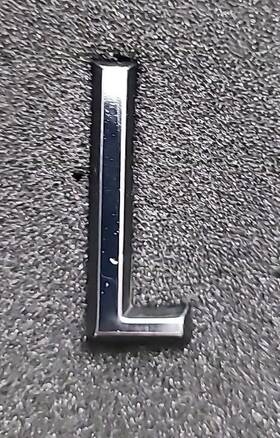 2898843 Mopar 1969-71 New Yorker Hood T&c Tail Gate Chrysler Name Plate Inch L #2898843