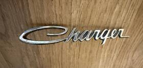 3613794 Mopar Vintage Dodge Charger Emblem Left Side Oem Nice Chrome