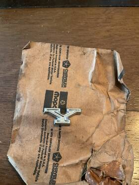 4017290 Mopar 4017283 Nos 1977-81 F C Y Trunk Or T/gate Letter Sop