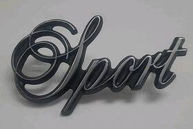 4022422 Mopar Plymouth Fury Inch Sport Emblem Nameplate #4022422