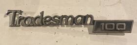 4084345 Mopar Dodge Tradesman 100 Emblem Van