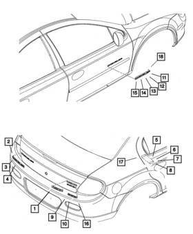 5288947ac Mopar Genuine Plymouth Nameplate