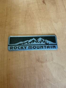 55079387aa Mopar Jeep Rocky Mountain Fender Emblem Grand Cherokee Liberty Wrangler Oem