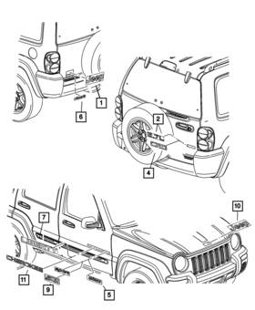 55156405ae Mopar Genuine Nameplate