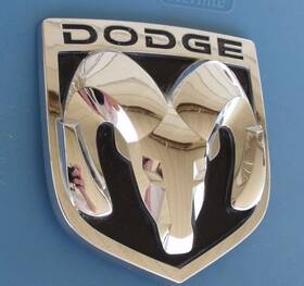 55277435aa Mopar Dodge Ram Truck Emblem Tailgate Rear Badge 02-05 Dakota 05-11