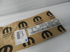 5en86sa1 Mopar Nos Oem New Dodge Ram Cummins Turbo Diesel Tail Gate Emblem Decal