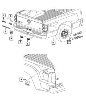 5jn44ca1ac Mopar Genuine Decal