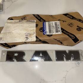 68210907aa Mopar Genuine Nameplate