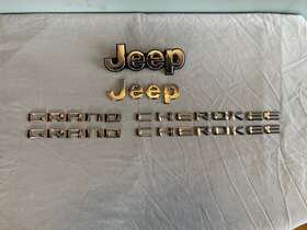 68228508aa Mopar Jeep Grand Cherokee Grille Emblem And Badges - Chrome