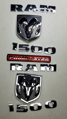 68235560aa Mopar Oem Ram Promaster 1500 Emblem Set. Description