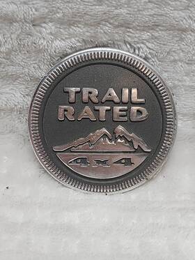 68276251aa Mopar Jeep Trail Rated 4x4 Emblem Liberty Oem Metal