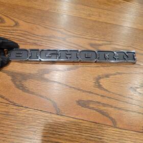 68276321ab Mopar Bighorn Oem 2019 - 2024 Ram 1500 Emblem Badge Tailgate Nameplate