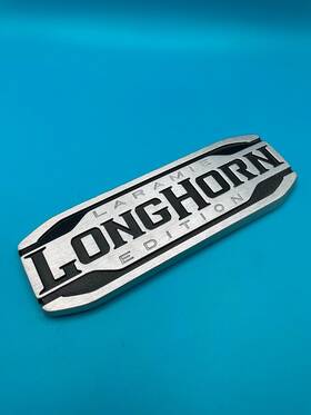 68290865ab Mopar Oem 2019-2020 Ram Laramie Longhorn Tailgate Emblem Nameplate Badge