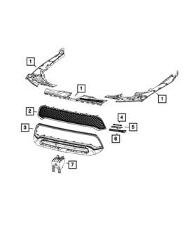 68323656aa Mopar Genuine Adapter Plate
