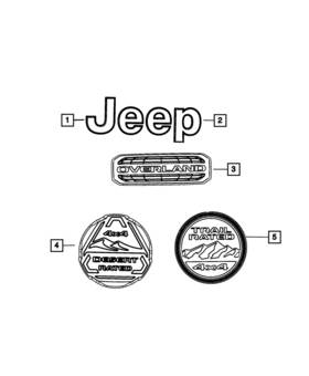 68352383ae Mopar Genuine Nameplate Us Canada Mexico