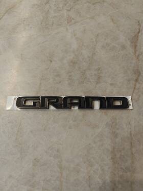 68368954aa Mopar 18-21 Jeep Grand Cherokee Trackhawk Nameplate Decal Emblem New Oem