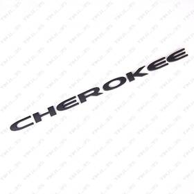 68423953ac Mopar Jeep Cherokee Black Front Door Emblem Badge Nameplate Oem 1pc
